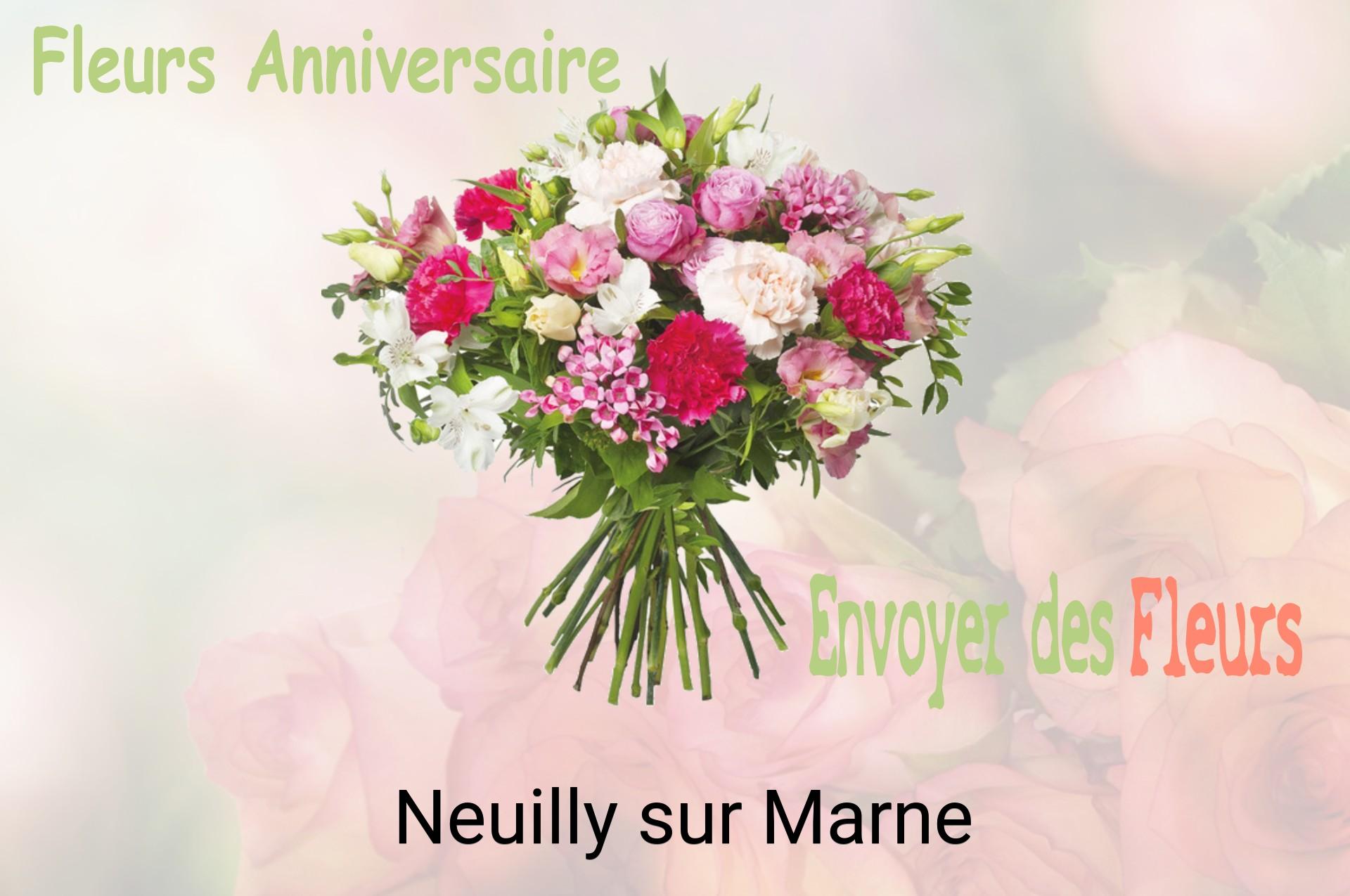 Bouquet de fleurs d’anniversaire livré à Neuilly-sur-Marne